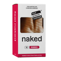 Four Seasons Naked Ribbed Condoms Four Seasons Naked Ribbed Condoms